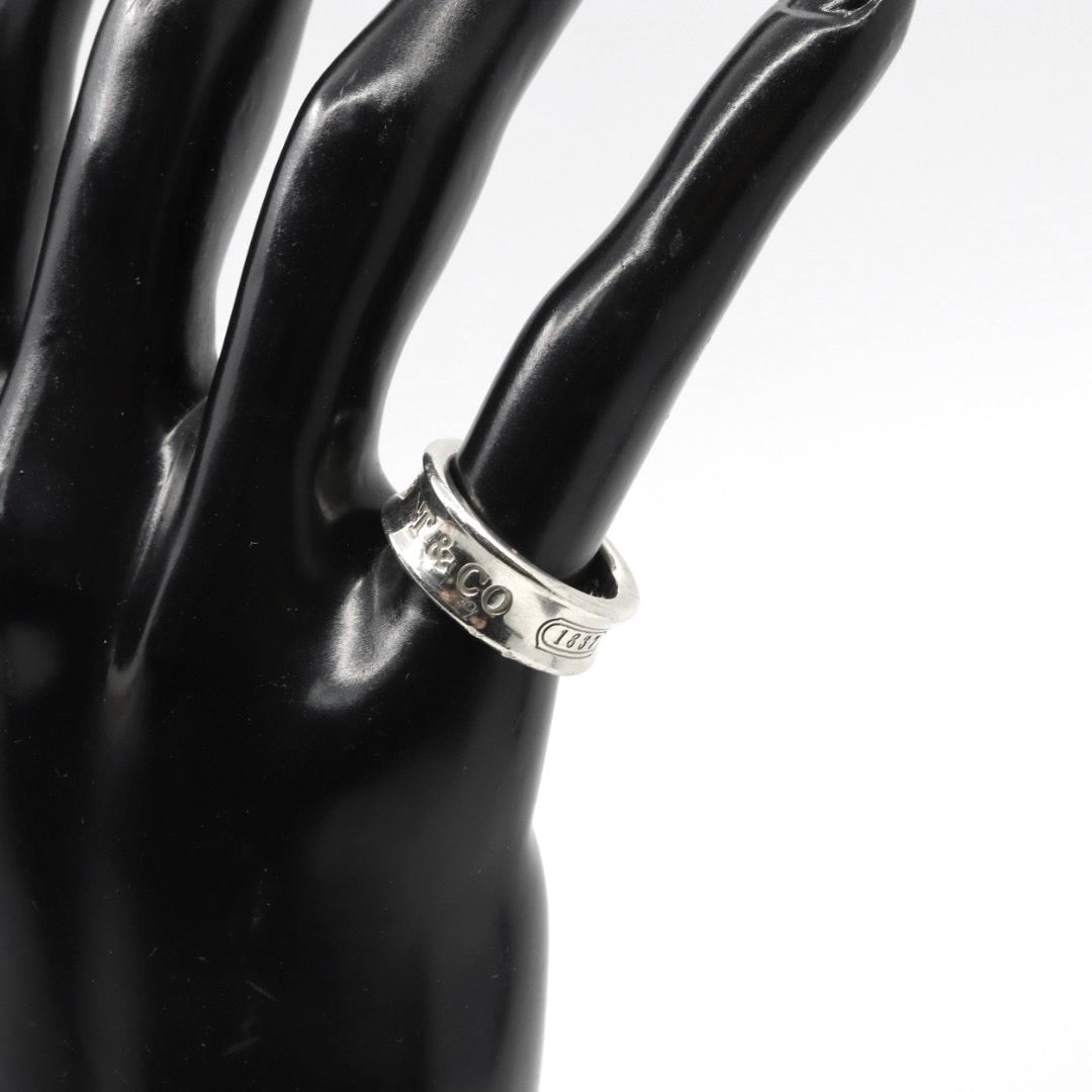 ティファニー Tiffany&Co. リング SV925 ナロー 8.5号 シルバー T&CO 指輪 メンズ レディース I6