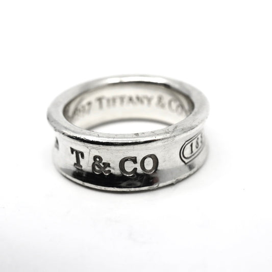 ティファニー Tiffany&Co. リング SV925 ナロー 8.5号 シルバー T&CO 指輪 メンズ レディース I6