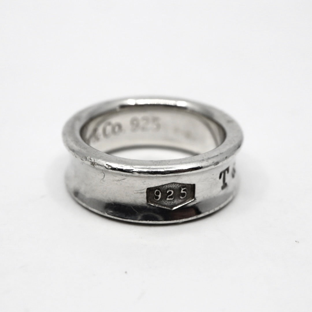 ティファニー Tiffany&Co. リング SV925 ナロー 8.5号 シルバー T&CO 指輪 メンズ レディース I6