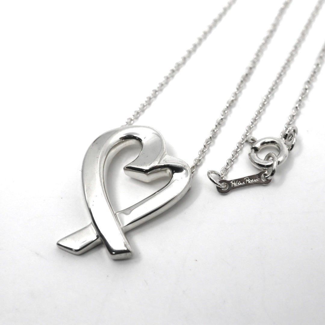 ティファニー Tiffany&Co. エルサ・ペレッティ ラビングハート ネックレス ペンダント SV925 スターリングシルバー I6