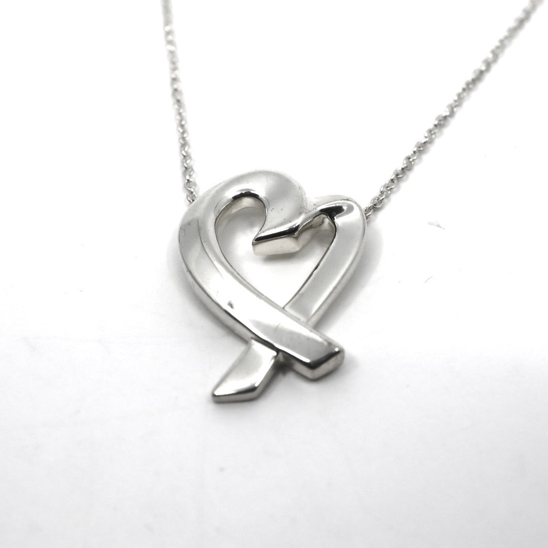 ティファニー Tiffany&Co. エルサ・ペレッティ ラビングハート ネックレス ペンダント SV925 スターリングシルバー I6