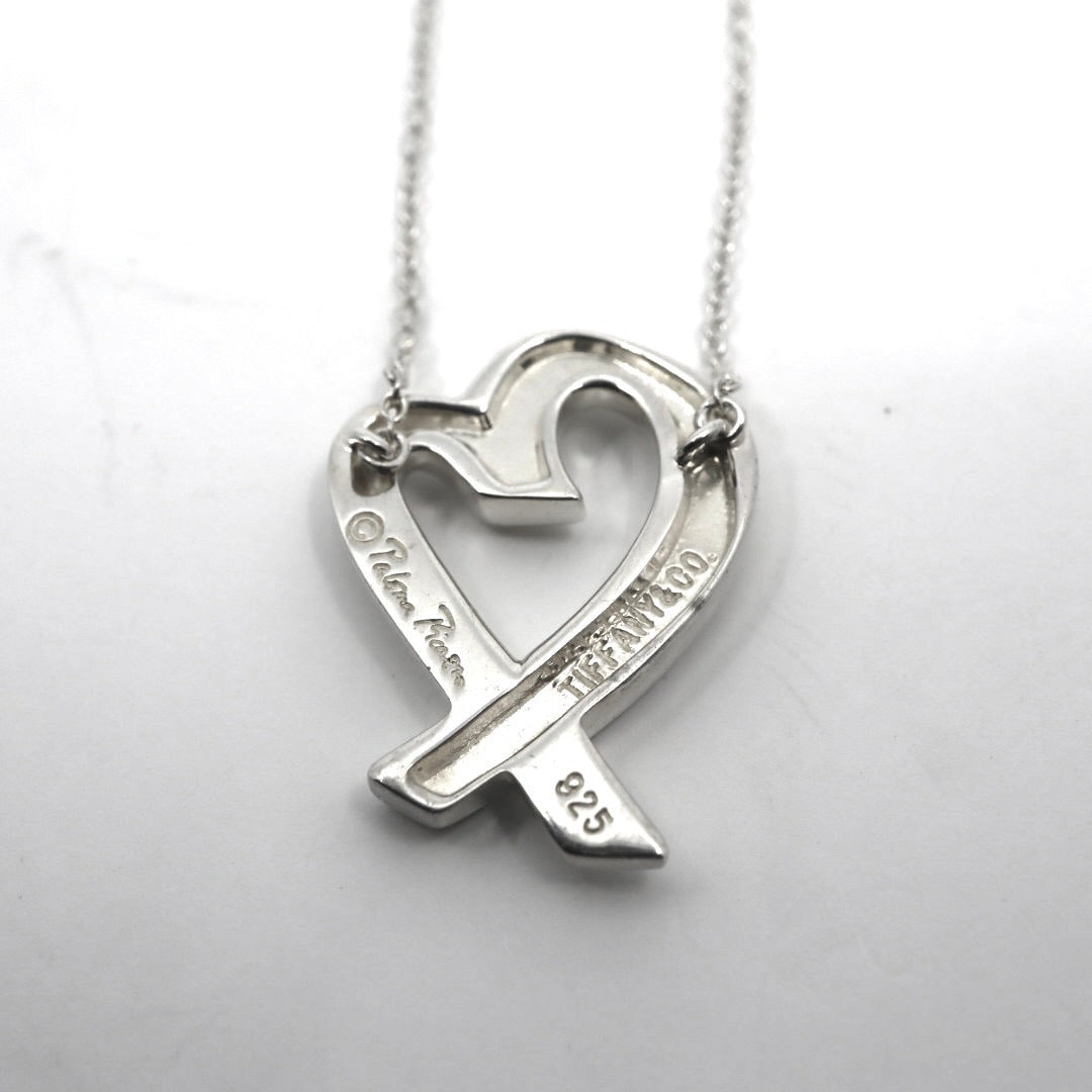 ティファニー Tiffany&Co. エルサ・ペレッティ ラビングハート ネックレス ペンダント SV925 スターリングシルバー I6