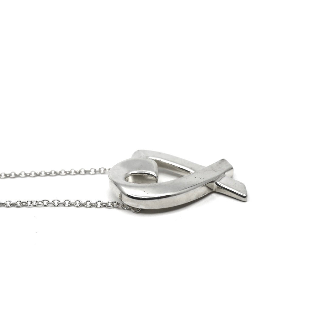ティファニー Tiffany&Co. エルサ・ペレッティ ラビングハート ネックレス ペンダント SV925 スターリングシルバー I6
