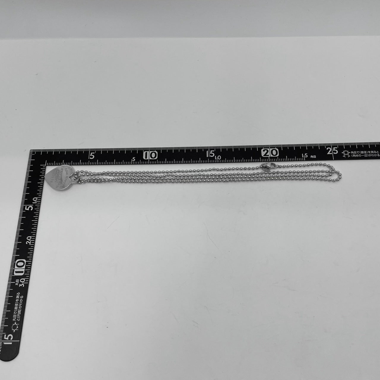ティファニー Tiffany&Co. リターントゥ ハートタグ ネックレス ペンダント M00102 シルバー ボールチェーン I6