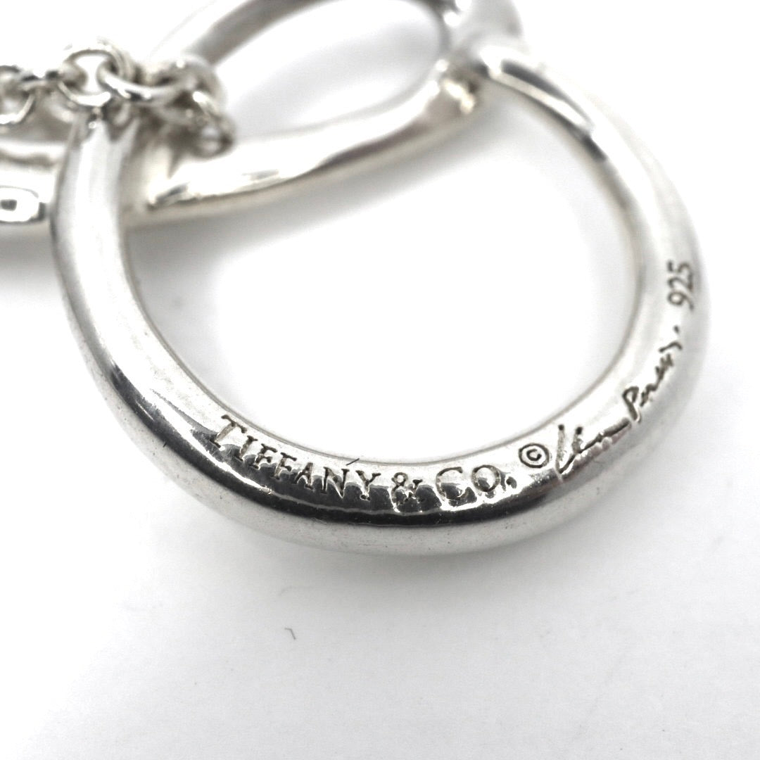 ティファニー Tiffany&Co. エルサ・ペレッティ アルファベット イニシャル モチーフ ネックレス ペンダント SV925 スターリングシルバー I6