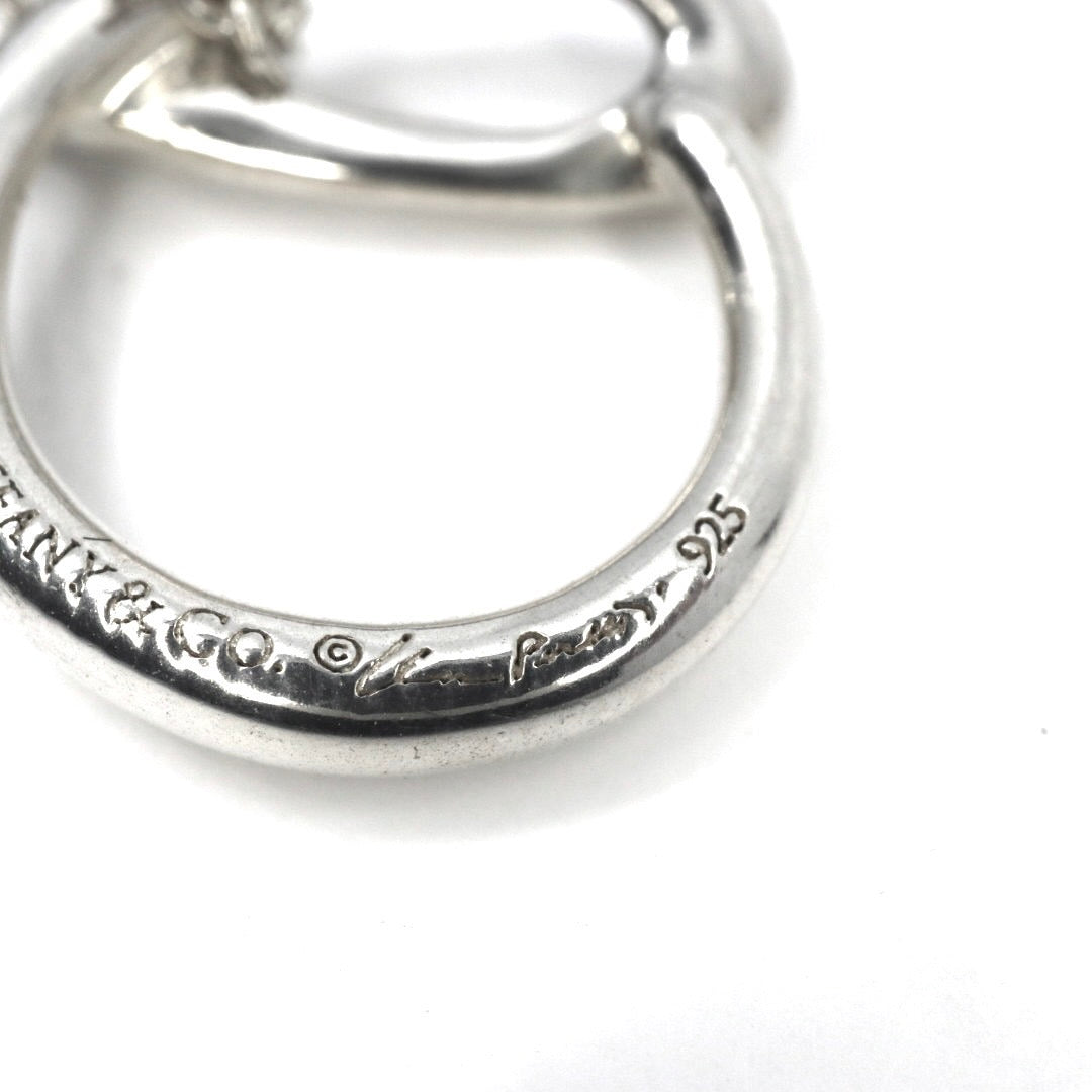 ティファニー Tiffany&Co. エルサ・ペレッティ アルファベット イニシャル モチーフ ネックレス ペンダント SV925 スターリングシルバー I6