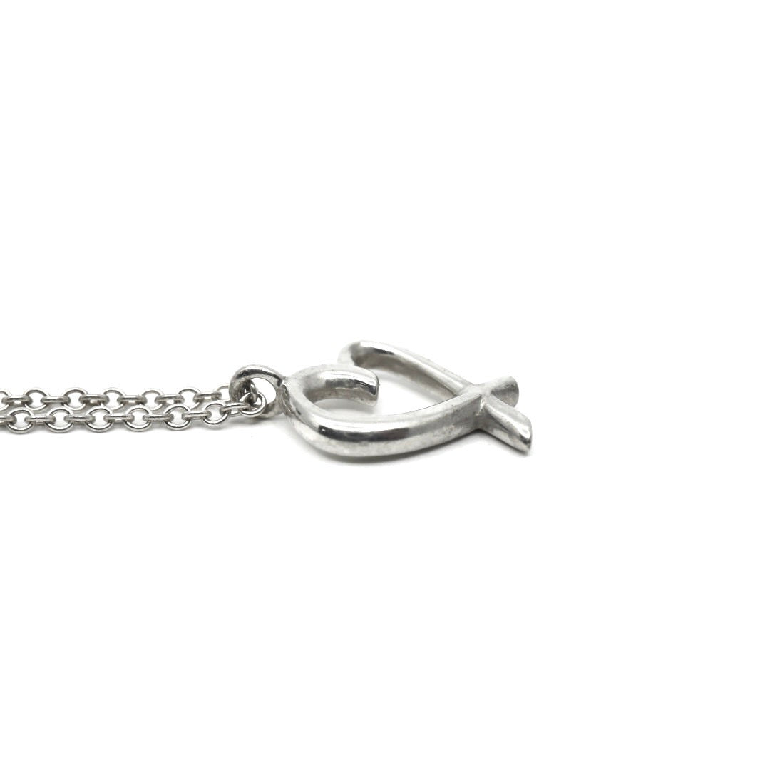 ティファニー Tiffany&Co. エルサ・ペレッティ オープンハート ネックレス SV925 スターリングシルバー I6