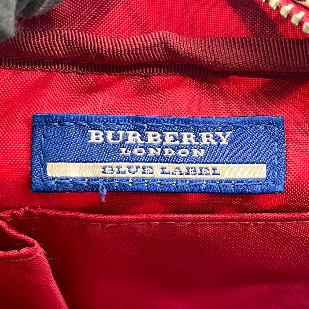 バーバリーブルーレーベル ショルダーバッグ ポシェット ノバチェック キャンバス レザー ベージュ ボルドー レディース 斜め掛け可 クラシック 定番 コンパクト カメラバッグ ミニバッグ エレガント クリーニング済み s43