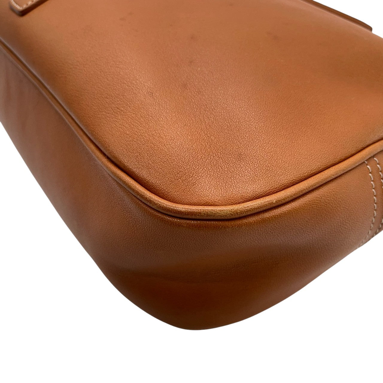 COACH コーチ ショルダーバッグ 7778 ハンドバッグ レザー ブラウン キャメル レディース 肩掛け可 ワンショルダー クラシック ビンテージ エレガント シンプル デイリーユース 通勤 通学 人気モデル クリーニング済み s38