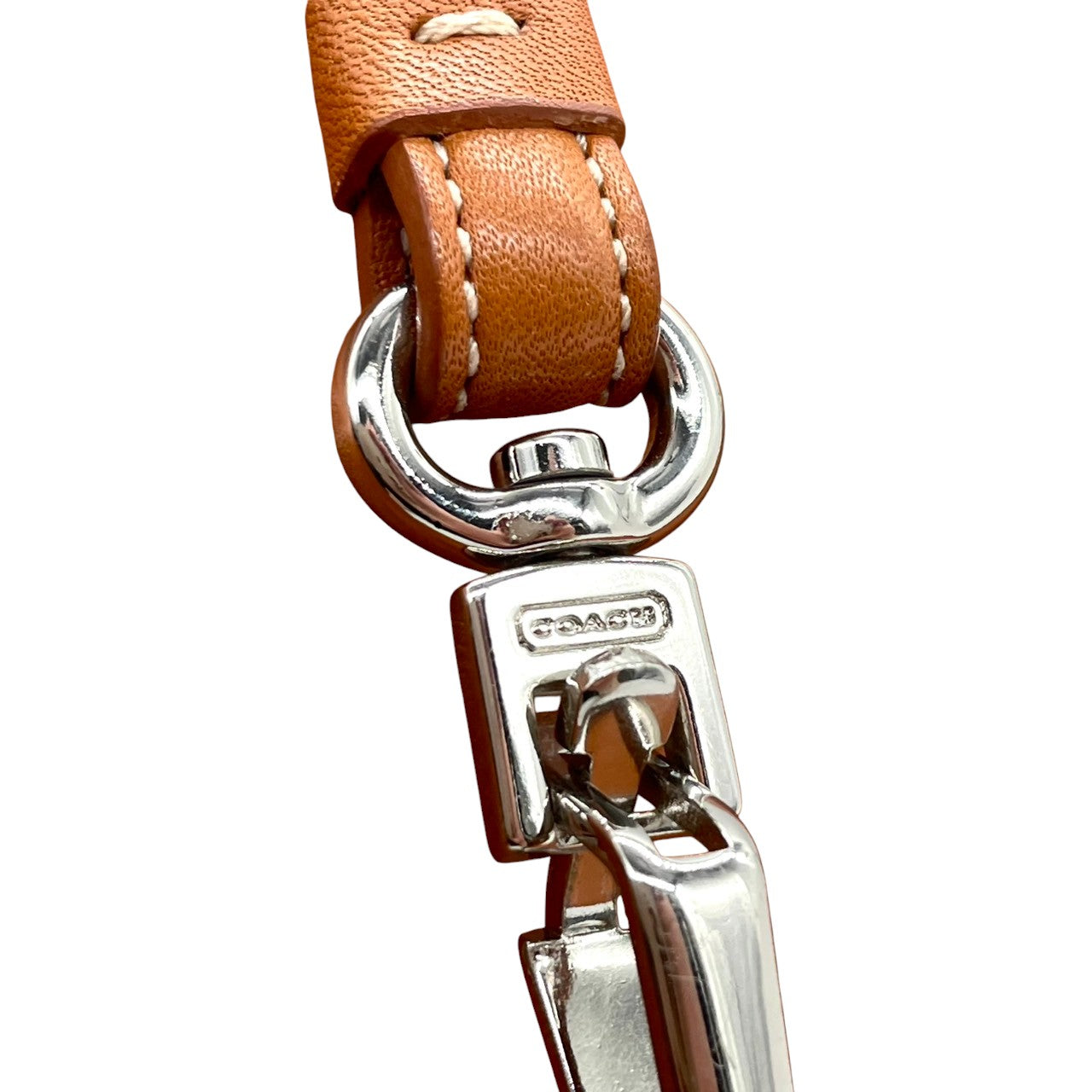 COACH コーチ ショルダーバッグ 7778 ハンドバッグ レザー ブラウン キャメル レディース 肩掛け可 ワンショルダー クラシック ビンテージ エレガント シンプル デイリーユース 通勤 通学 人気モデル クリーニング済み s38