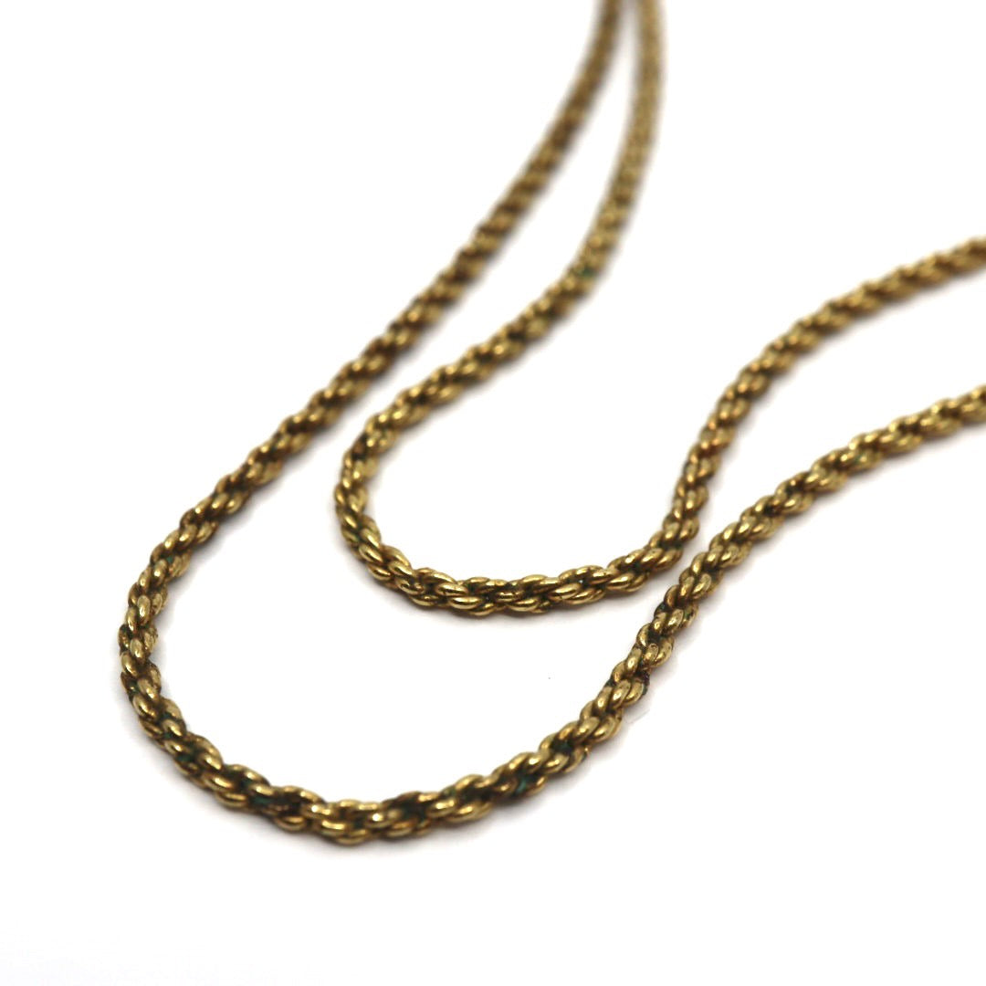 クリスチャンディオール Christian Dior ヴィンテージ ネックレス ドロップ モチーフ 金 ゴールド ラインストーン I2