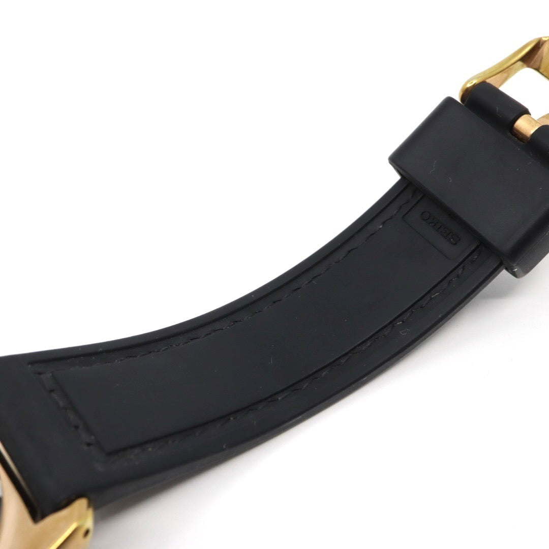 極美品 セイコー SEIKO5 スポーツ 4R36-07G0 SBSA011 メンズ 腕時計 自動巻き デイデイト グリーン文字盤 裏スケ ダイバー 24石 稼働品 G