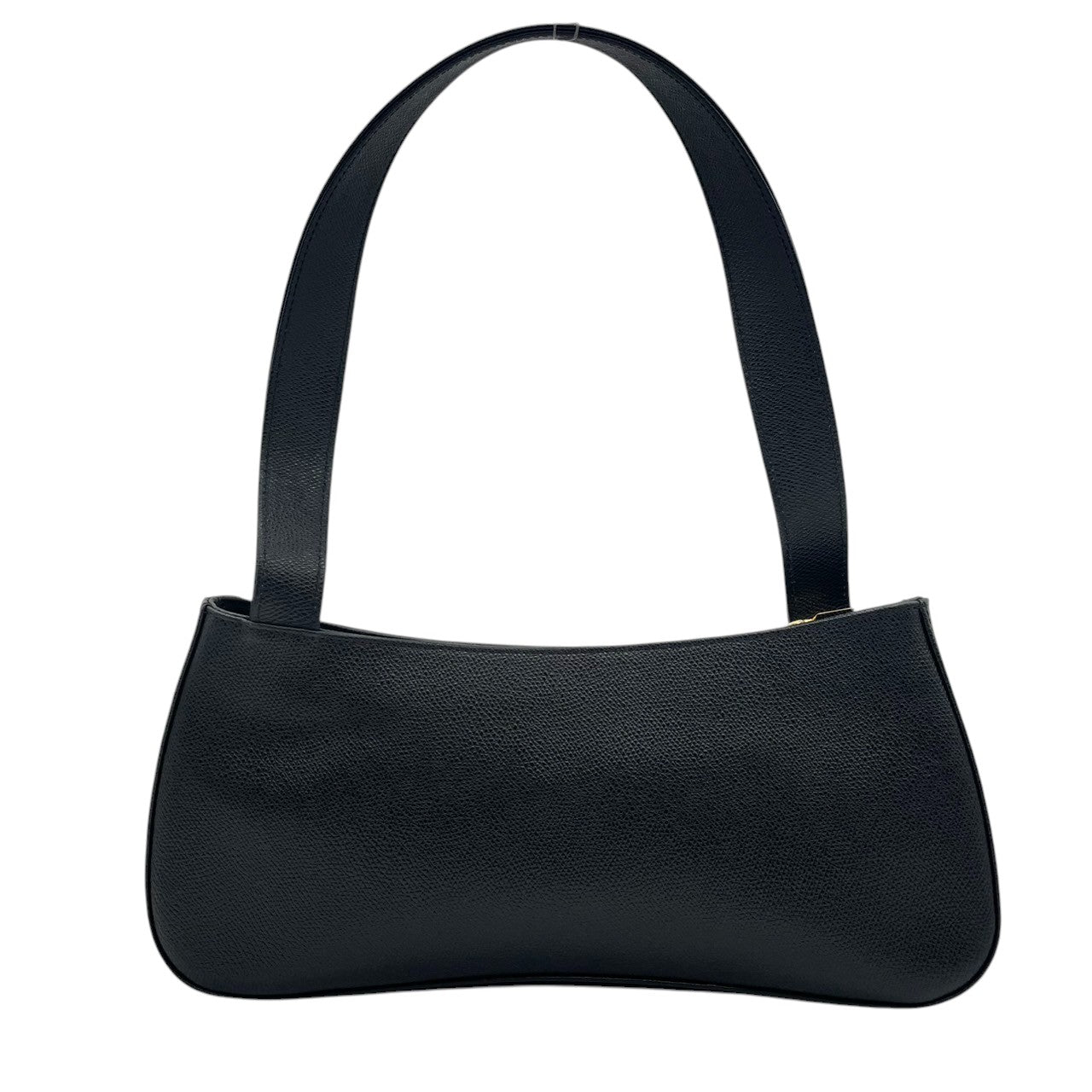 【美品】LE TANNEUR ルタヌア ショルダーバッグ ワンショルダー バゲットバッグ スエード レザー バイカラー T字デザイン ブラック ベージュ レディース エレガント クラシック フランスブランド クリーニング済み u3