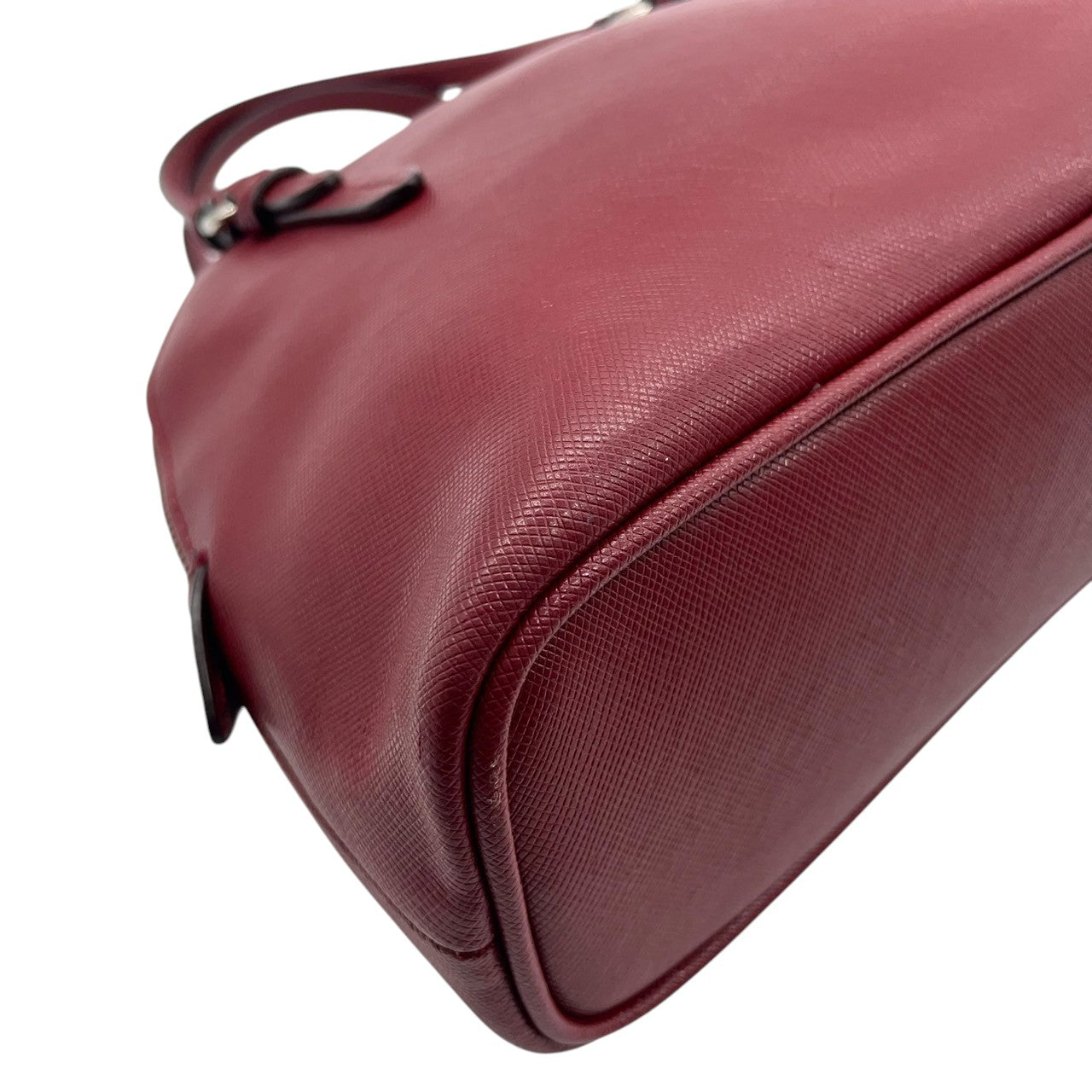 【COACH】コーチ 2WAY ハンドバッグ ショルダーバッグ プレーリーサッチェル F58295 ドーム型 自立可 斜め掛け可 クロスボディ クロスグレインレザー レッド ワインレッド系 レディース エレガント ビジネス 人気モデル クリーニング済み u3