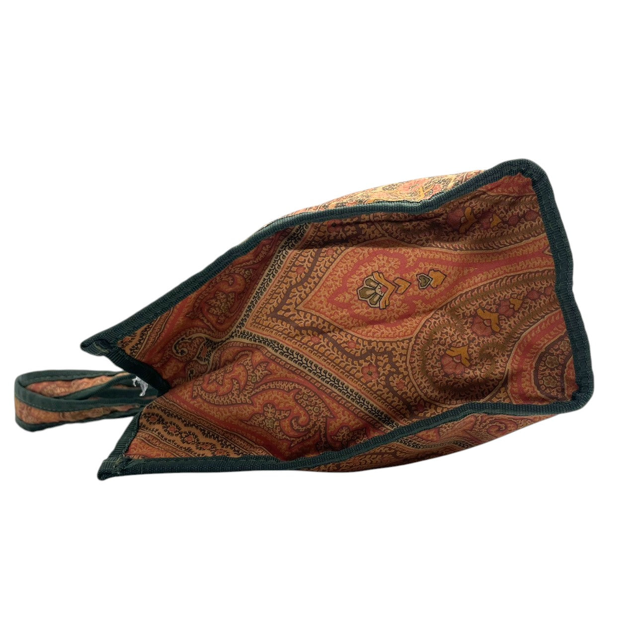 ETRO エトロ profumi トートバッグ ハンドバッグ ミニトート ペイズリー柄 総柄 キャンバス マルチカラー レディース エレガント エキゾチック ヴィンテージ イタリア製 希少 レアモデル クリーニング済み s1