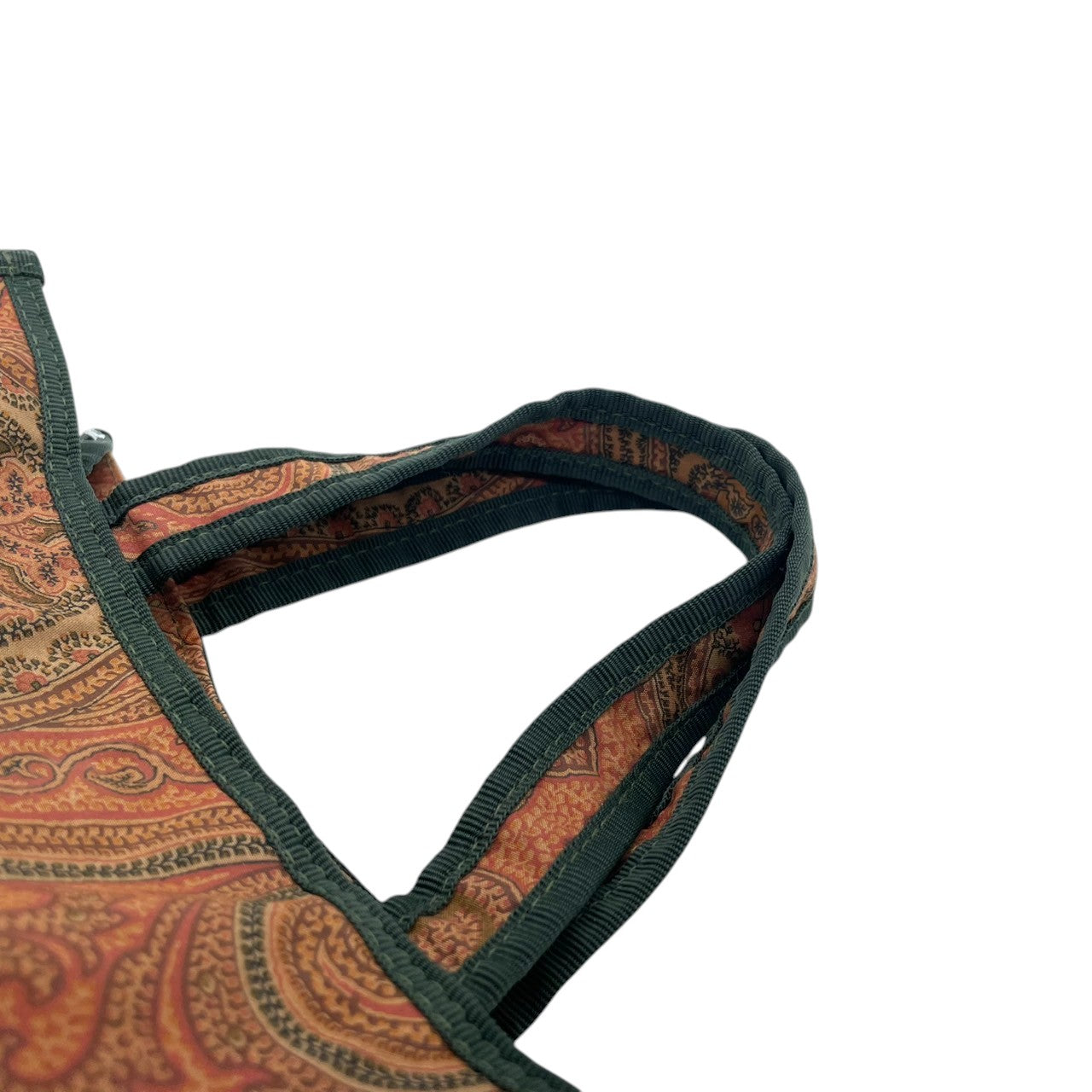 ETRO エトロ profumi トートバッグ ハンドバッグ ミニトート ペイズリー柄 総柄 キャンバス マルチカラー レディース エレガント エキゾチック ヴィンテージ イタリア製 希少 レアモデル クリーニング済み s1