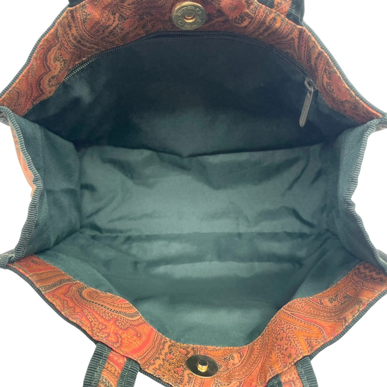 ETRO エトロ profumi トートバッグ ハンドバッグ ミニトート ペイズリー柄 総柄 キャンバス マルチカラー レディース エレガント エキゾチック ヴィンテージ イタリア製 希少 レアモデル クリーニング済み s1