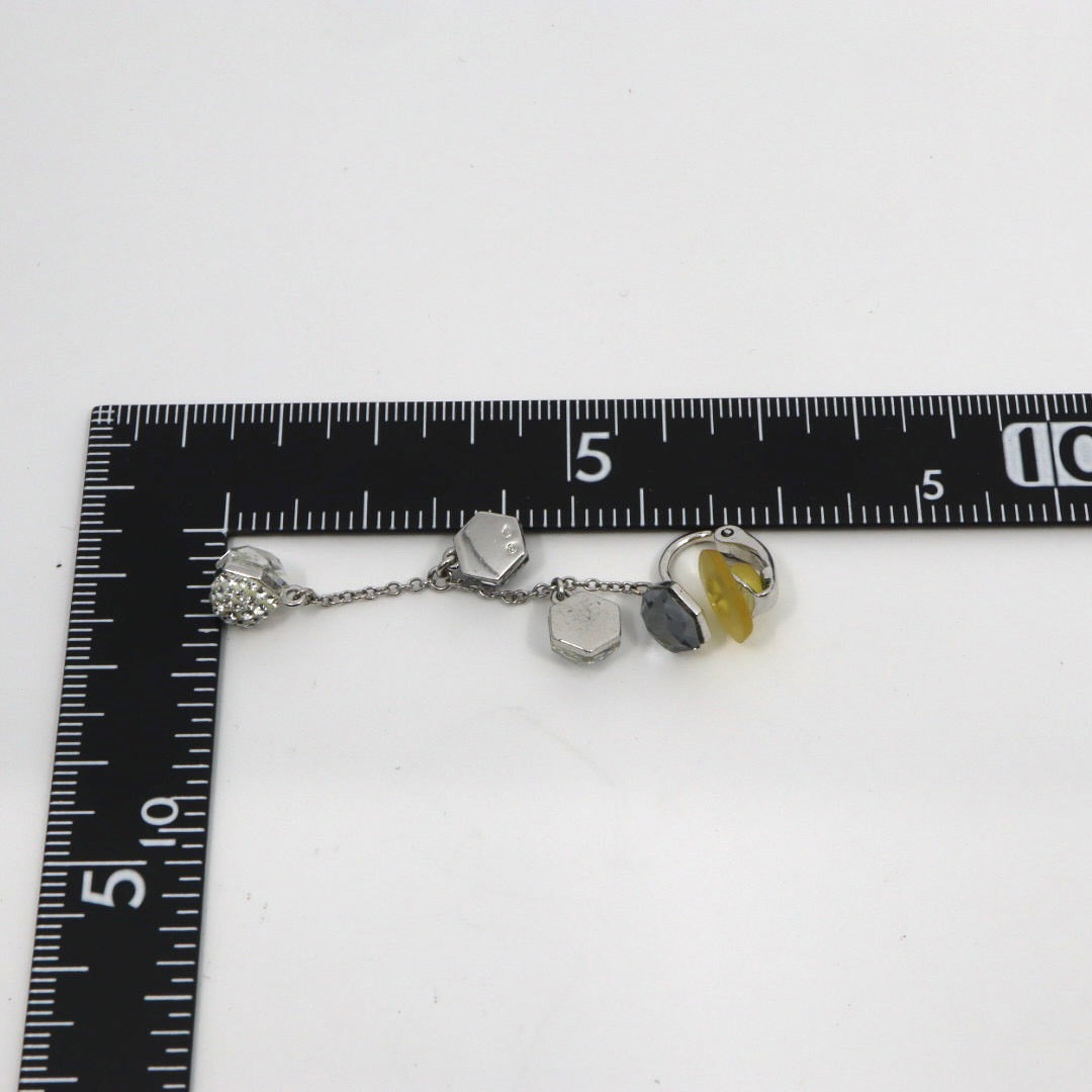 SWAROVSKI スワロフスキー イヤリング ステンレス【中古】 レディース