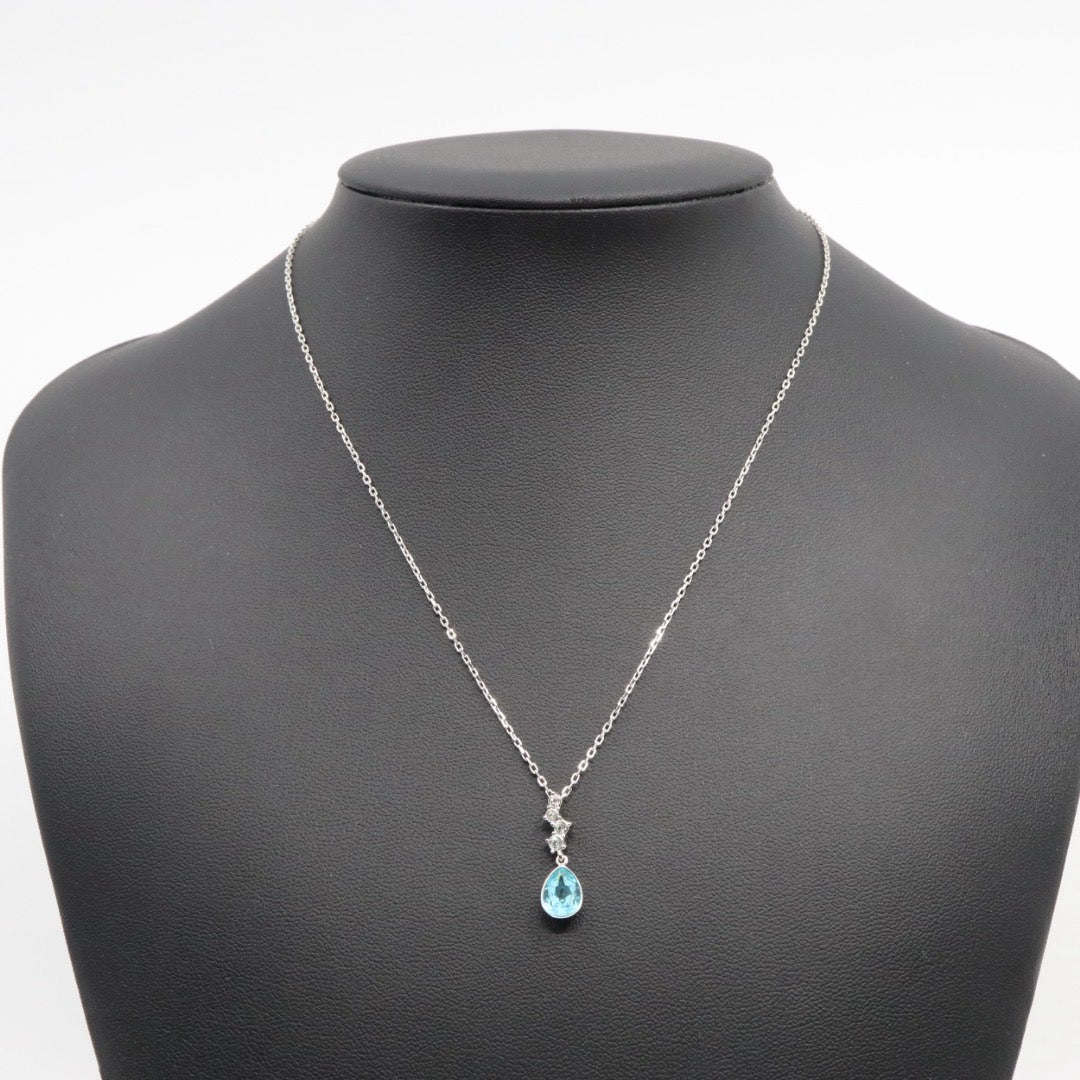 SWAROVSKI スワロフスキー ネックレス ステンレス【中古】 レディース