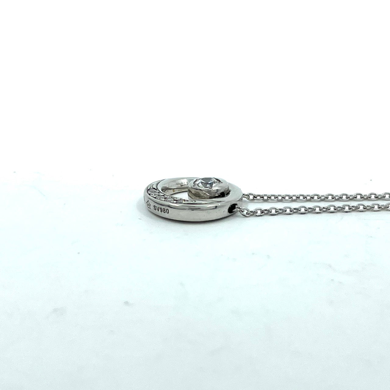 美品 festaria bijou SOPHIA フェスタリア ビジュソフィア ネックレス Wish upon a Star TWINKLE ダイヤモンド シルバー SV925 スターリングシルバー レディース W6