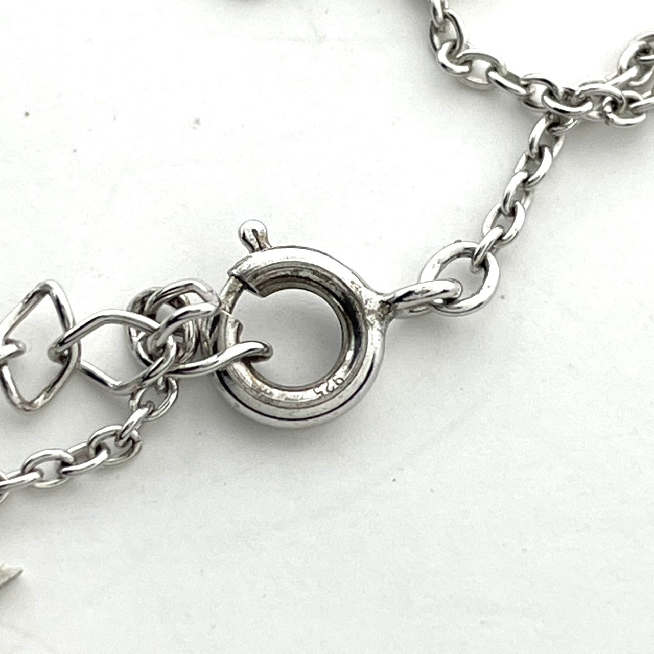 美品 festaria bijou SOPHIA フェスタリア ビジュソフィア ネックレス Wish upon a Star TWINKLE ダイヤモンド シルバー SV925 スターリングシルバー レディース W6