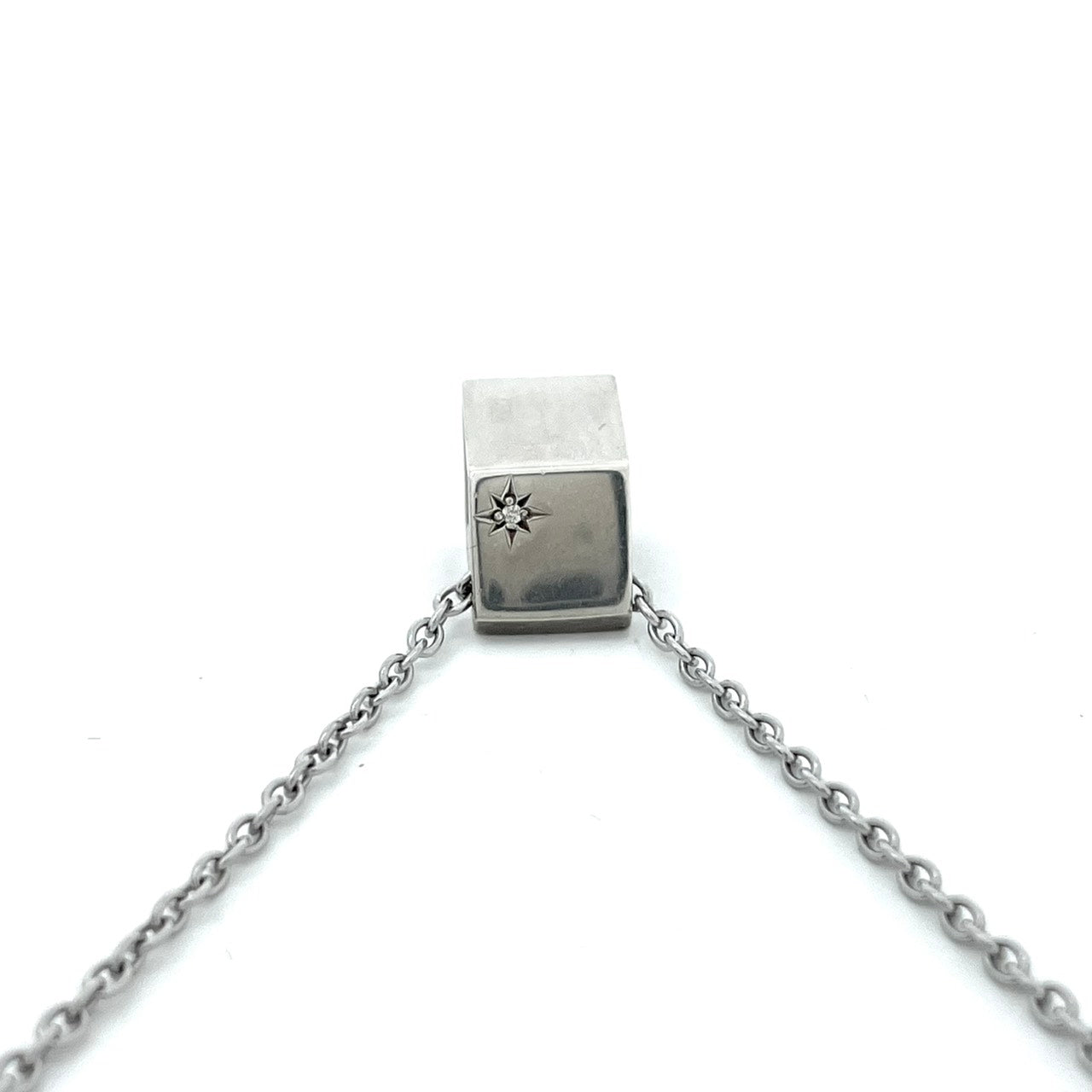 美品 festaria bijou SOPHIA フェスタリア ビジュソフィア ネックレス ペンダント Wish upon a Star TWINKLE シルバー レディース W6