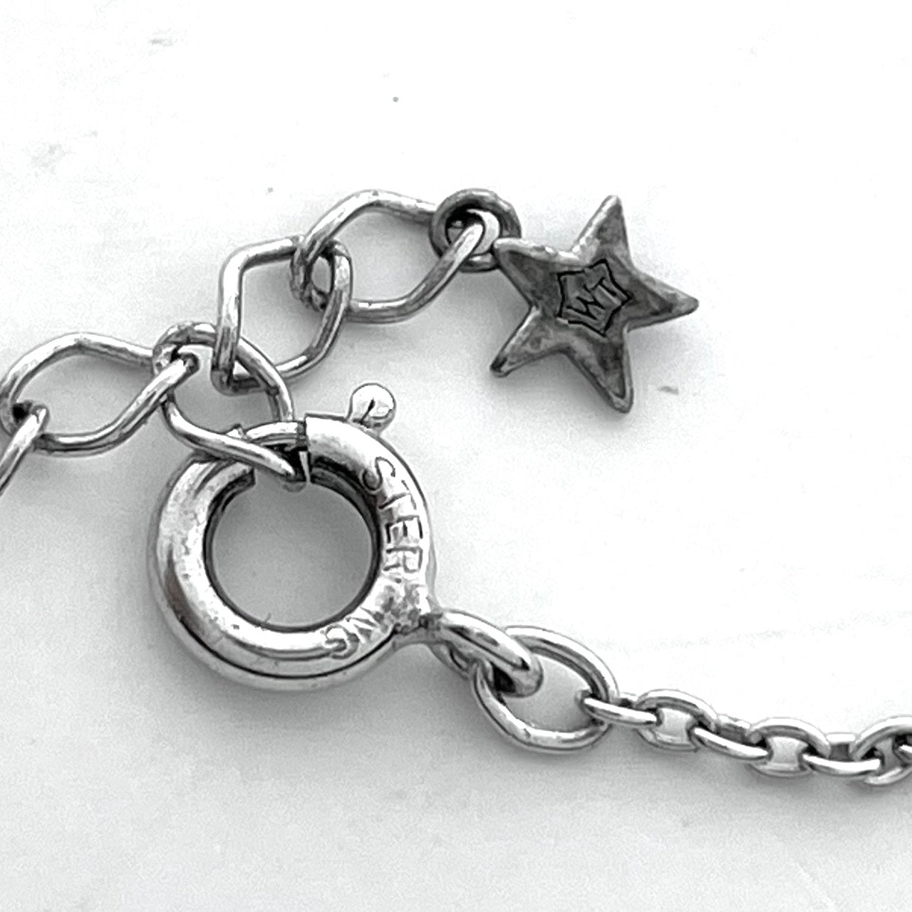 美品 フェスタリア festaria 2018 ビジュソフィア ネックレス SV980 ダイヤモンド Wish upon a star シルバー レディース W6