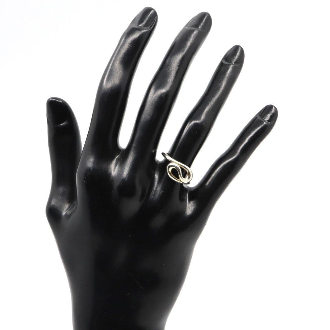 ティファニー TIFFANY & Co. エルサ・ペレッティ ノット リング 指輪 シルバー925 オープンウエーブリング　10.5号 I2