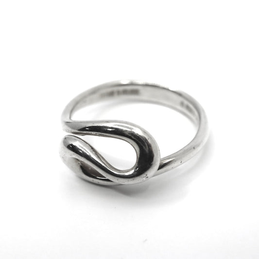 ティファニー TIFFANY & Co. エルサ・ペレッティ ノット リング 指輪 シルバー925 オープンウエーブリング　10.5号 I2