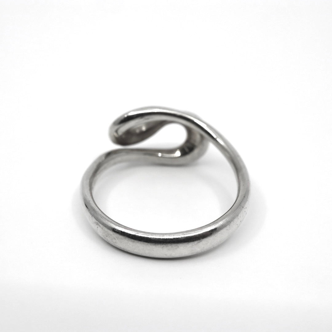 ティファニー TIFFANY & Co. エルサ・ペレッティ ノット リング 指輪 シルバー925 オープンウエーブリング　10.5号 I2