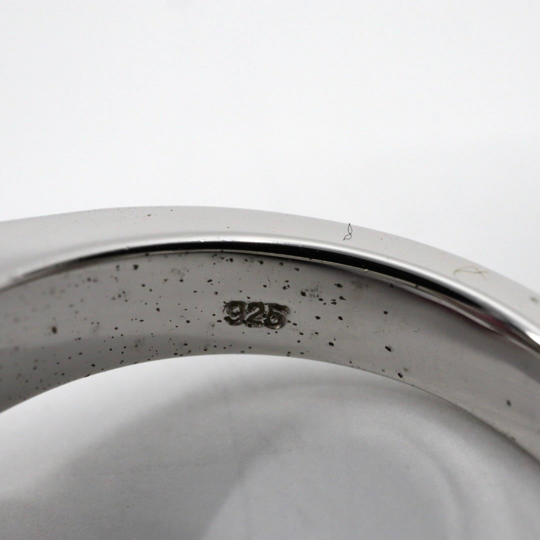 美品 ジャスティンデイビス Justin Davis 指輪 リング カラーストーン ピンクストーン シルバー SV925 クラウン ジュエリー アクセサリー レディース I8