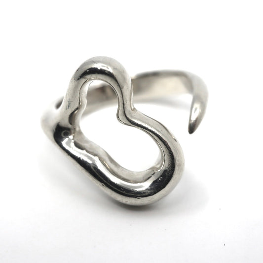 ティファニー TIFFANY&Co. オープンハートリング 6号 SV925 シルバー925 エルサペレッティ 指輪 レディース アクセサリー I8