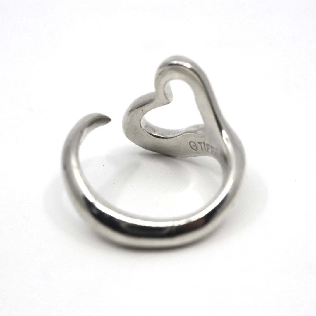 ティファニー TIFFANY&Co. オープンハートリング 6号 SV925 シルバー925 エルサペレッティ 指輪 レディース アクセサリー I8
