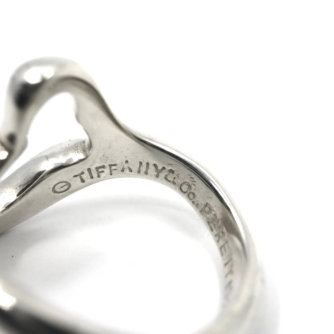 ティファニー TIFFANY&Co. オープンハートリング 6号 SV925 シルバー925 エルサペレッティ 指輪 レディース アクセサリー I8