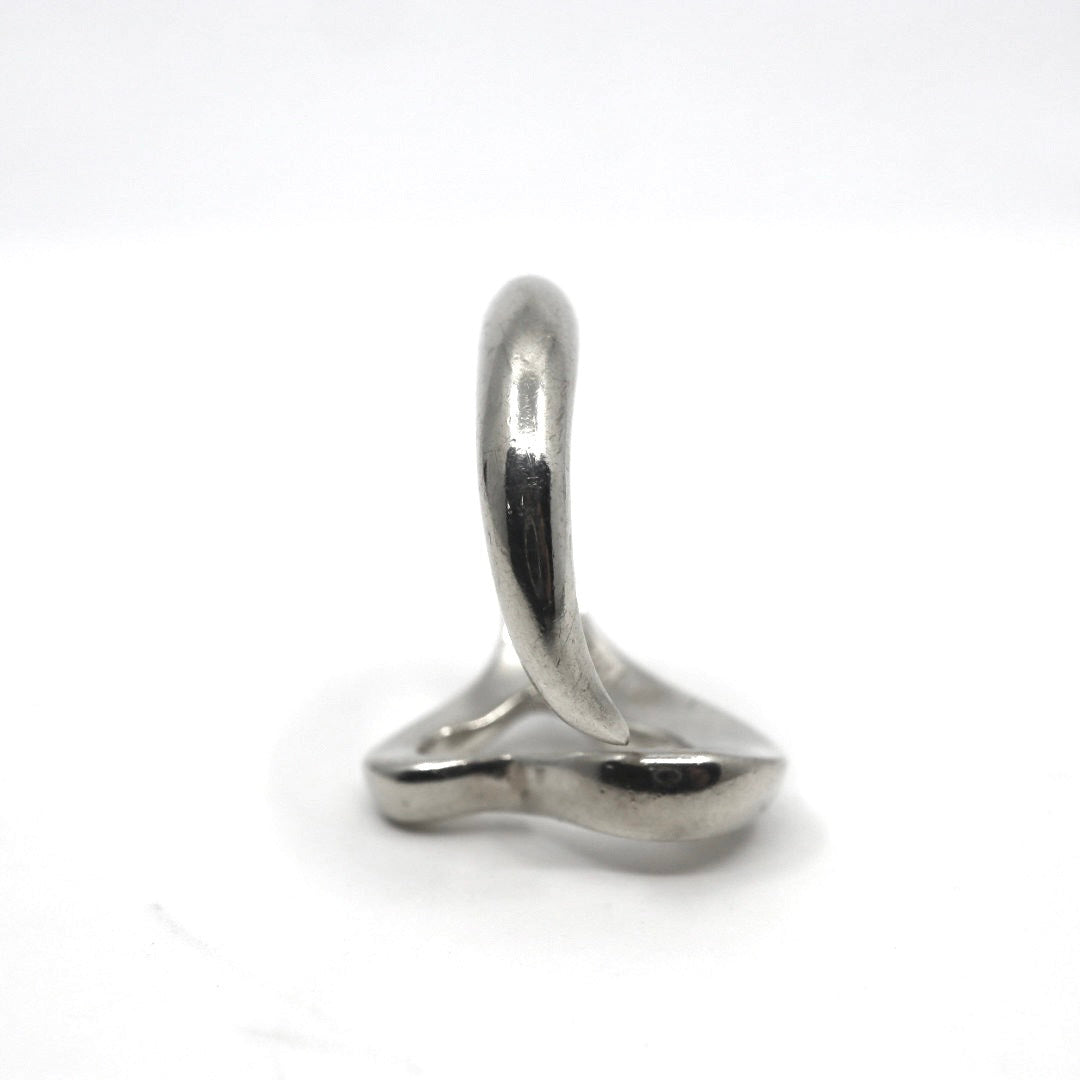 ティファニー TIFFANY&Co. オープンハートリング 6号 SV925 シルバー925 エルサペレッティ 指輪 レディース アクセサリー I8