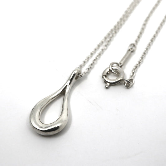 ティファニー TIFFANY&Co. オープンティアドロップ しずく ネックレス ペンダント SV925 シルバー925 エルサペレッティ ペンダント アクセサリー I8