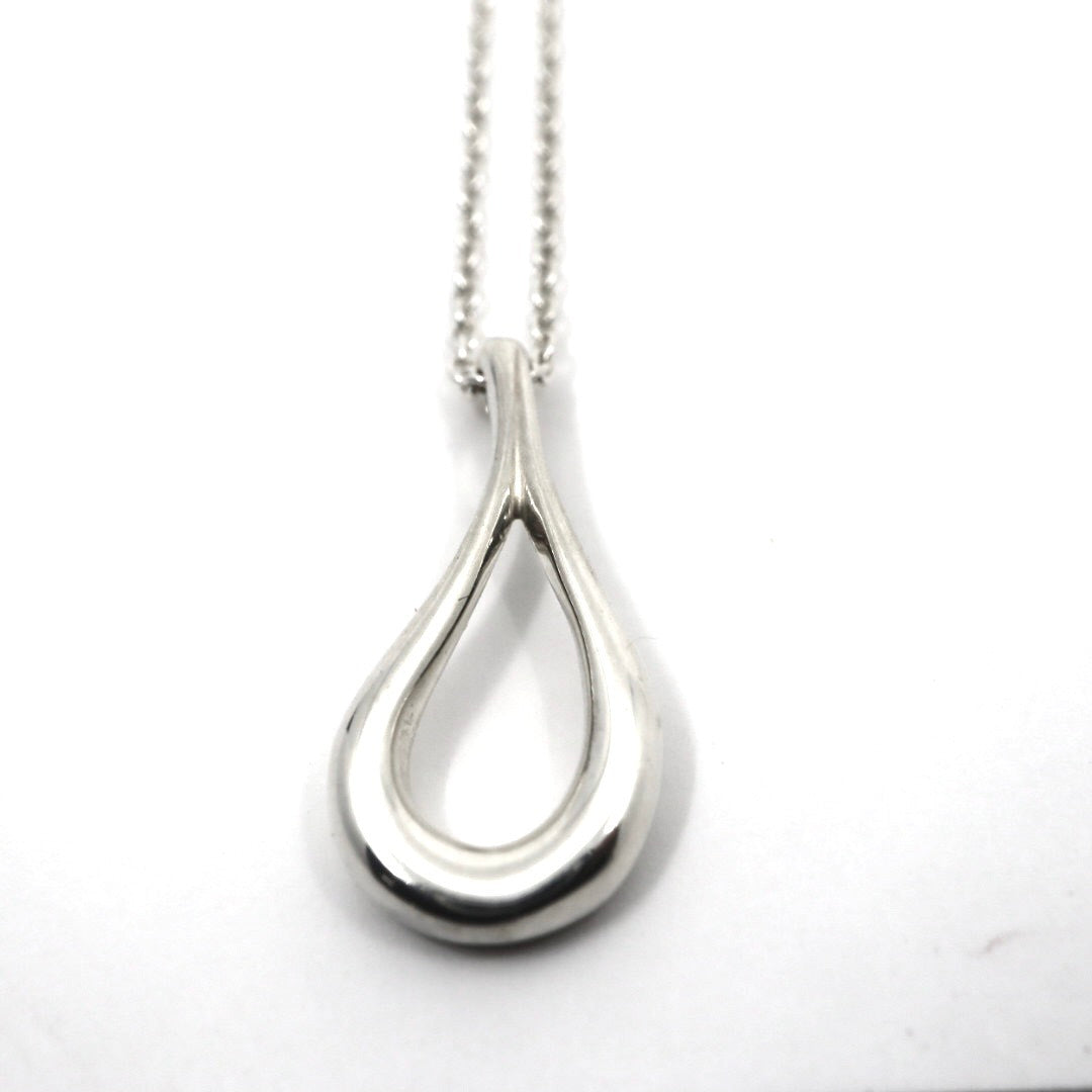 ティファニー TIFFANY&Co. オープンティアドロップ しずく ネックレス ペンダント SV925 シルバー925 エルサペレッティ ペンダント アクセサリー I8