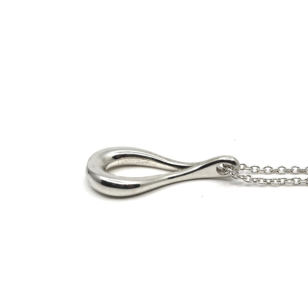 ティファニー TIFFANY&Co. オープンティアドロップ しずく ネックレス ペンダント SV925 シルバー925 エルサペレッティ ペンダント アクセサリー I8