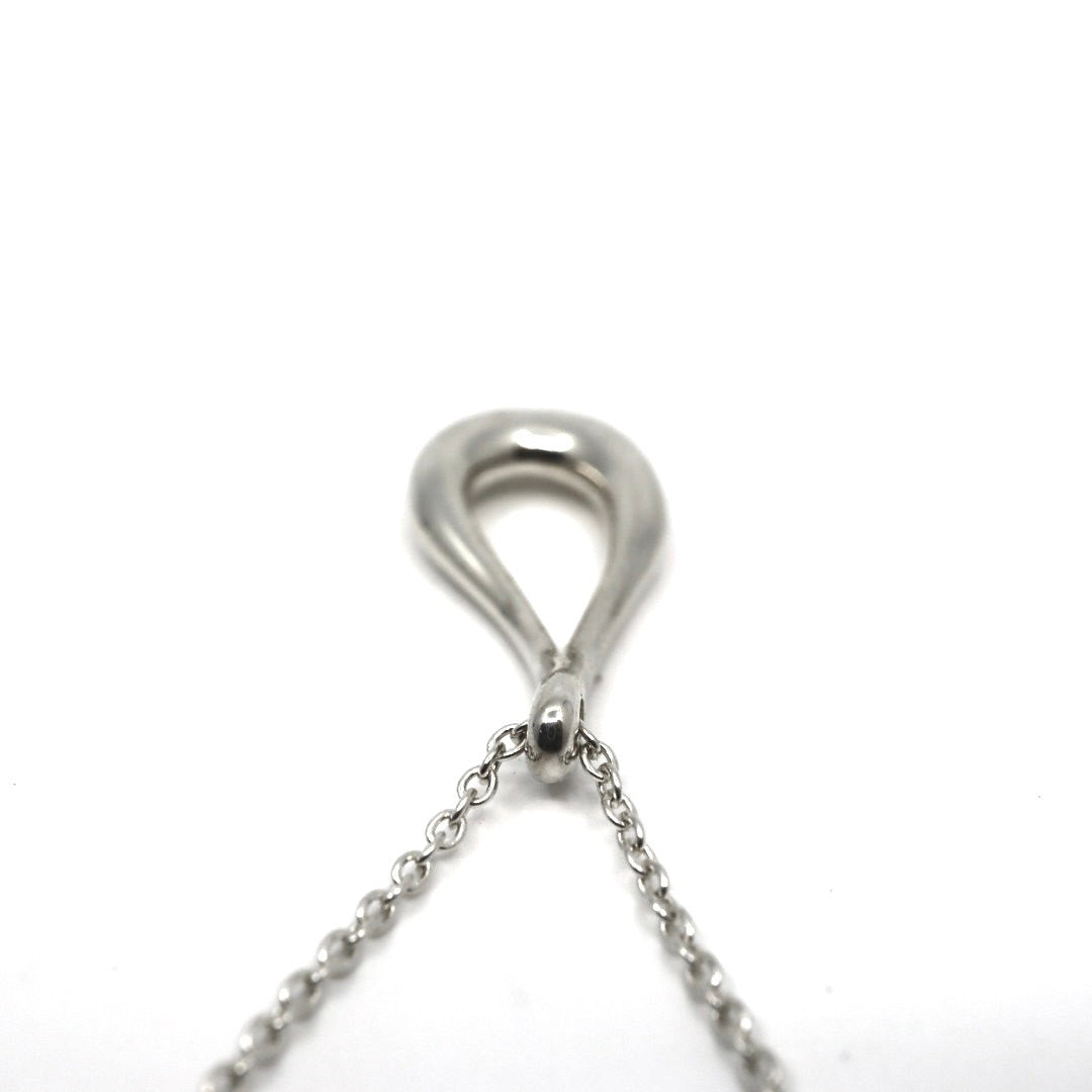 ティファニー TIFFANY&Co. オープンティアドロップ しずく ネックレス ペンダント SV925 シルバー925 エルサペレッティ ペンダント アクセサリー I8