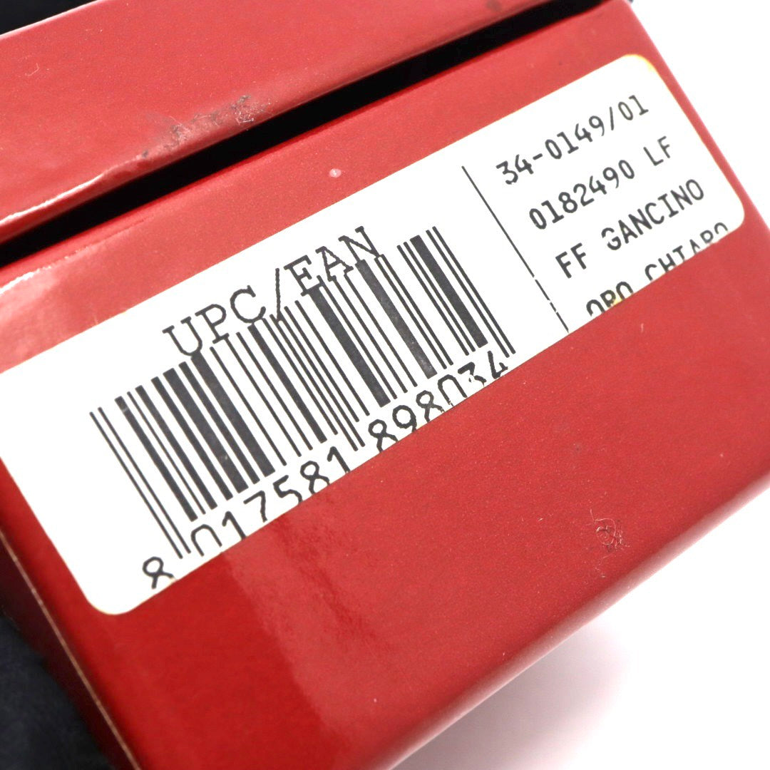 美品 フェラガモ Ferragamo ガンチーニ スカーフリング ゴールドカラー 金 ロゴ刻印 メタル アクセサリー レディース I8