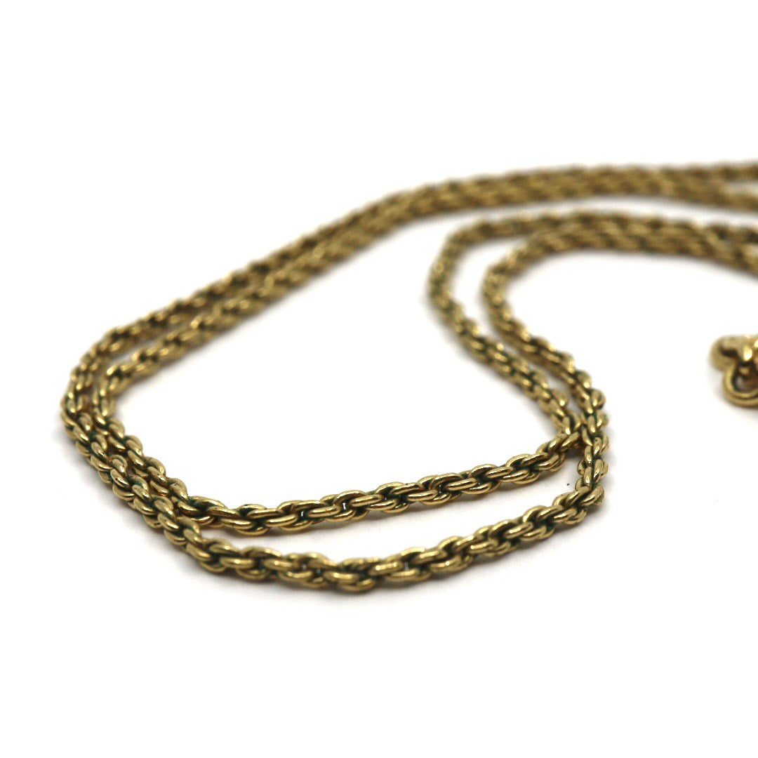 クリスチャン ディオール Christian Dior パールチャーム ネックレス ゴールド CDロゴ ヴィンテージ アクセサリー I8