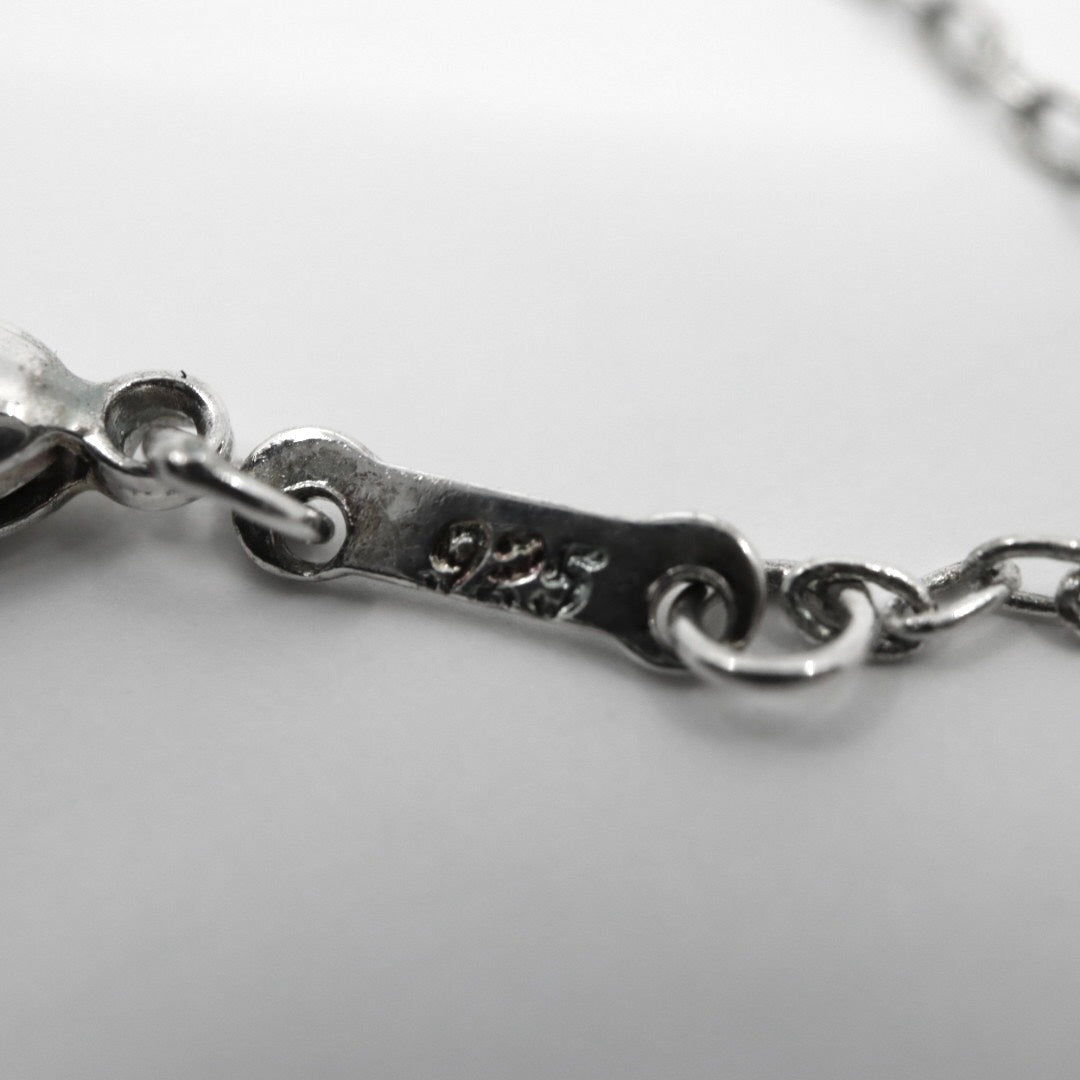 【美品】TIFFANY&Co. ティファニー ダブルオープンハート ネックレス エルサ・ペレッティ シルバー925 ペンダント アクセサリー レディース I2