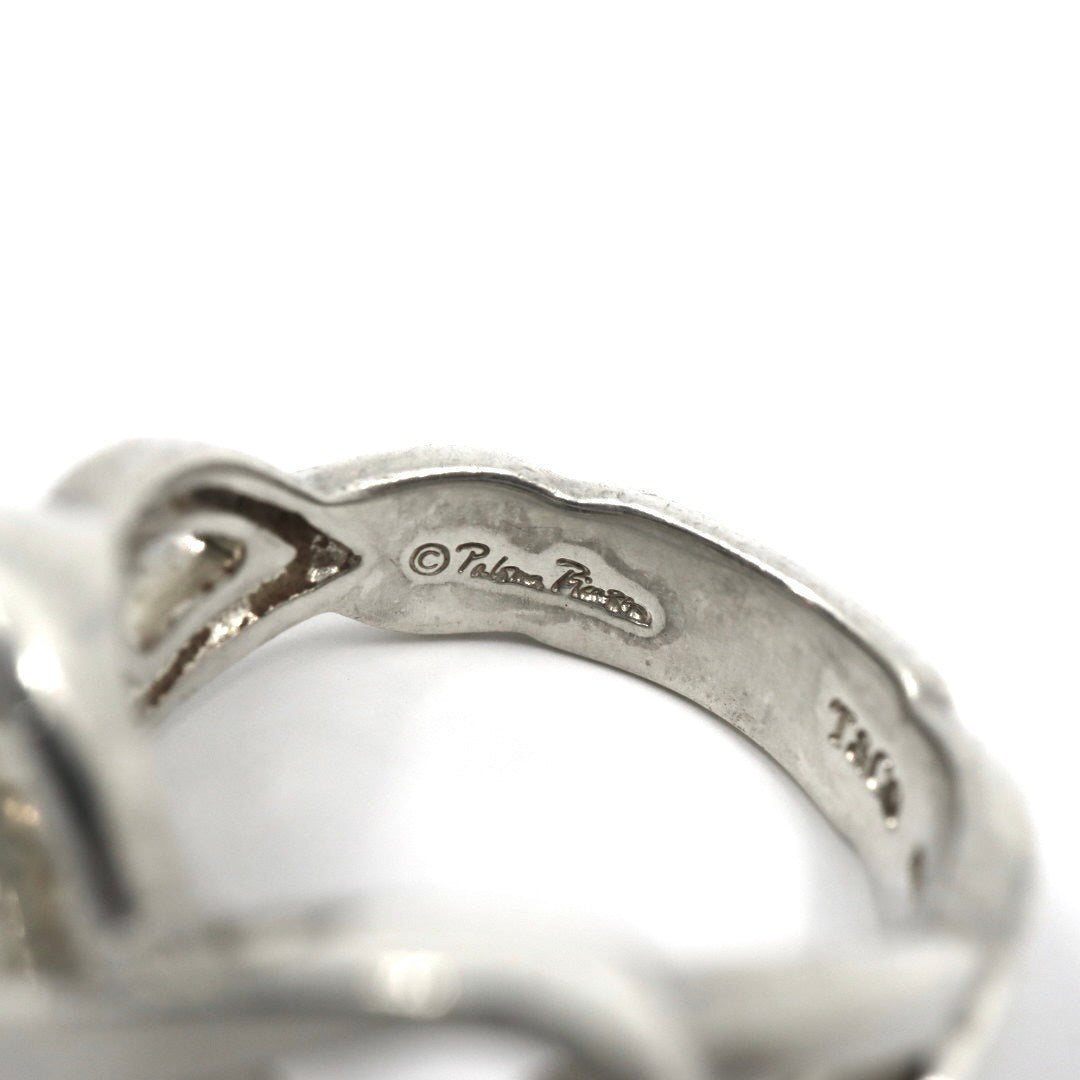 【美品】TIFFANY&Co. ティファニー ダブルラビングハート ダブルラヴィングハート リング 指輪 シルバー925 スターリングシルバー アクセサリー ジュエリー レディース I2