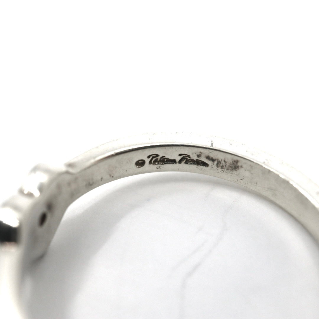 【美品】TIFFANY&Co. ティファニー クラウンオブハート ピンクサファイア リング 指輪 シルバー925 スターリングシルバー アクセサリー ジュエリー レディース I2