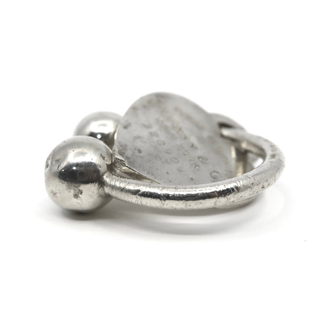 TIFFANY&Co. ティファニー リターントゥ ハート タグ キーリング シルバー925 スターリングシルバー アクセサリー レディース I2