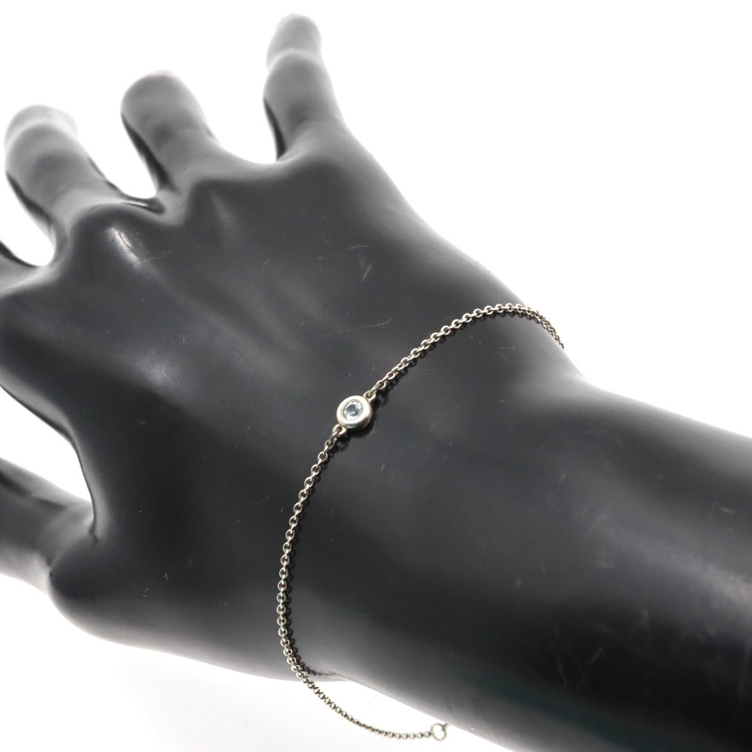 【美品】TIFFANY&Co. ティファニー エルサ・ペレッティ バイザヤード ダイヤモンド ブレスレット シルバー925 アクセサリー ジュエリー レディース I3