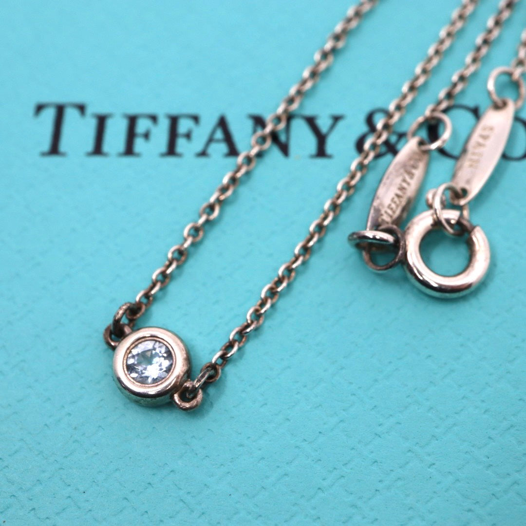 【美品】TIFFANY&Co. ティファニー エルサ・ペレッティ バイザヤード ダイヤモンド ブレスレット シルバー925 アクセサリー ジュエリー レディース I3