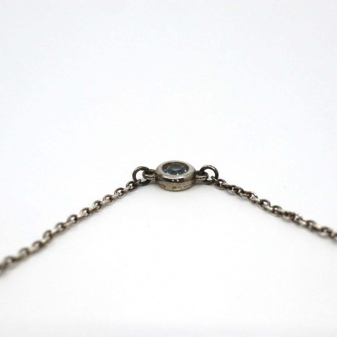 【美品】TIFFANY&Co. ティファニー エルサ・ペレッティ バイザヤード ダイヤモンド ブレスレット シルバー925 アクセサリー ジュエリー レディース I3