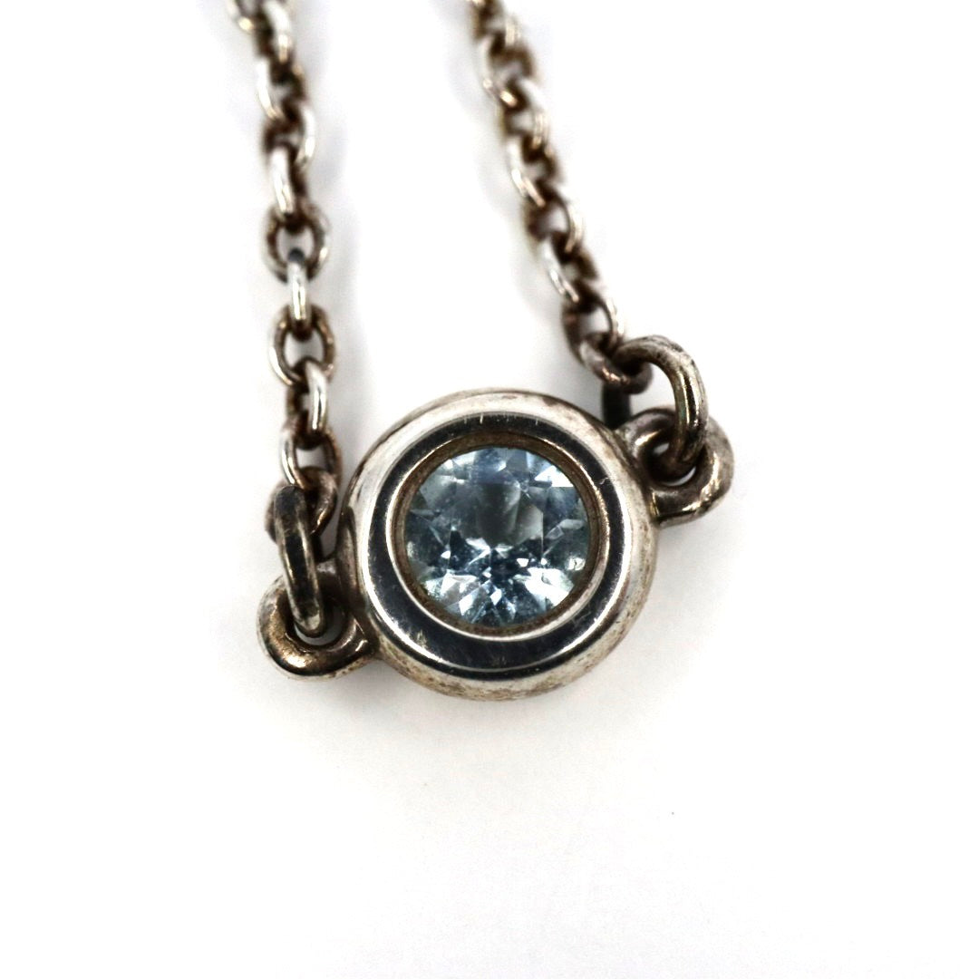 【美品】TIFFANY&Co. ティファニー エルサ・ペレッティ バイザヤード ダイヤモンド ブレスレット シルバー925 アクセサリー ジュエリー レディース I3