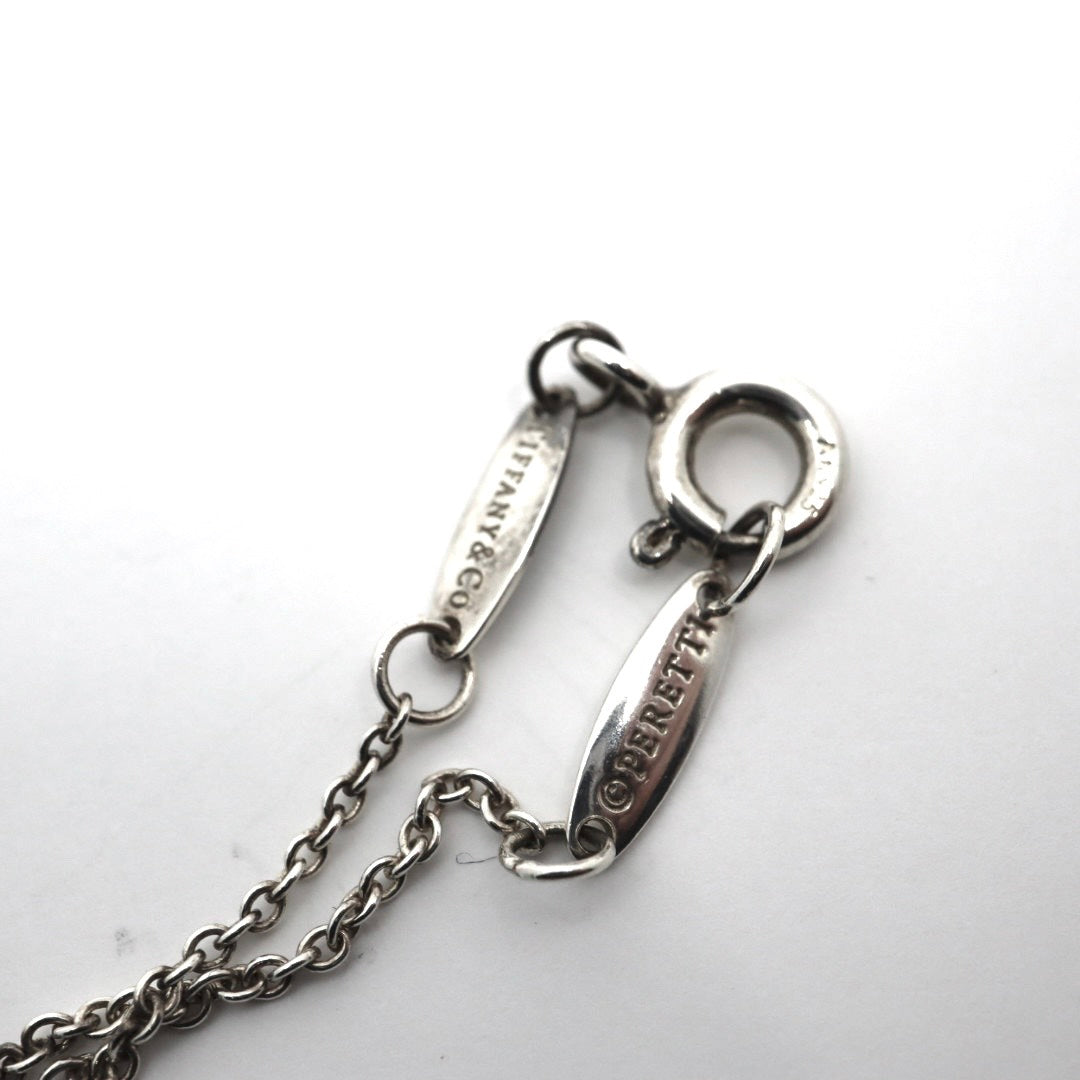 【美品】TIFFANY&Co. ティファニー エルサ・ペレッティ バイザヤード ダイヤモンド ブレスレット シルバー925 アクセサリー ジュエリー レディース I3